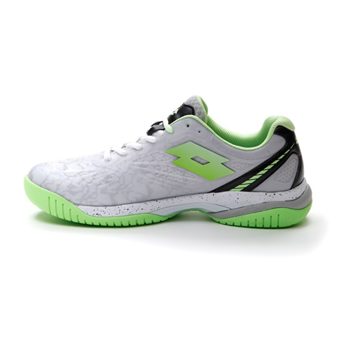 Padel Shoes Lotto Superrapida 200 III Hombre Blancas Verde | EG979027I2