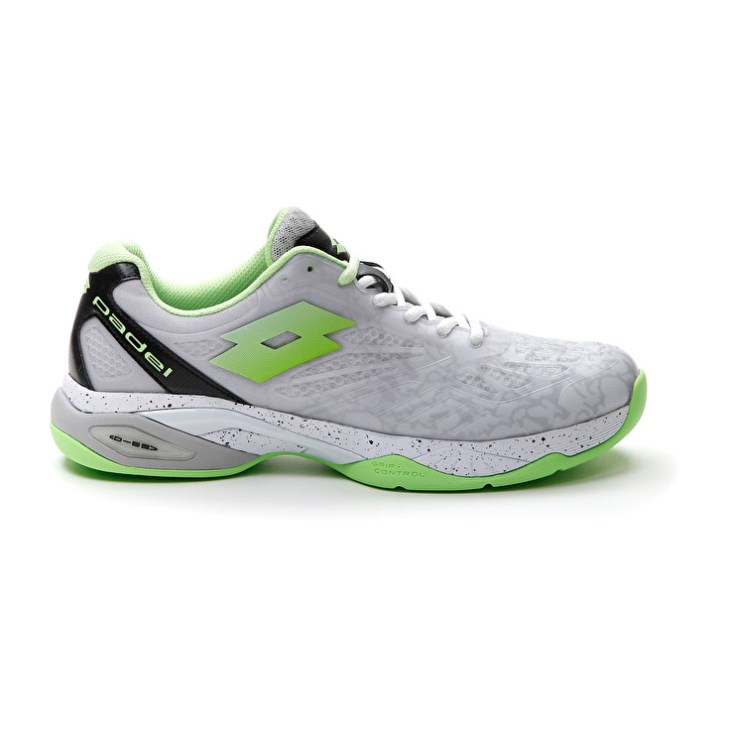 Padel Shoes Lotto Superrapida 200 III Hombre Blancas Verde | EG979027I2