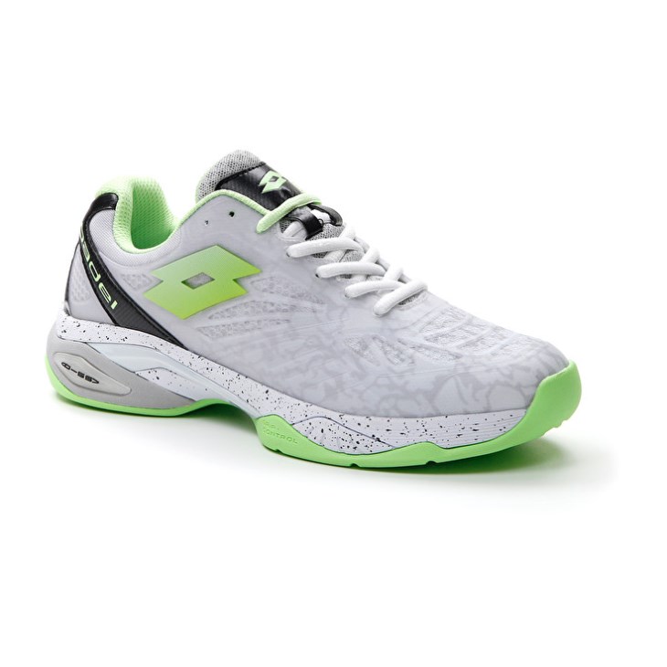 Padel Shoes Lotto Superrapida 200 III W Mujer Blancas Verde | VL058535G5