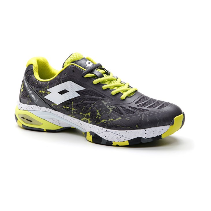 Padel Shoes Lotto Superrapida 200 IV Hombre Verde Blancas Gris Oscuro | ZK282718M5