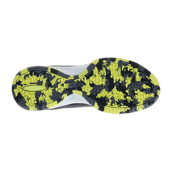 Padel Shoes Lotto Superrapida 200 IV Hombre Verde Blancas Gris Oscuro | ZK282718M5