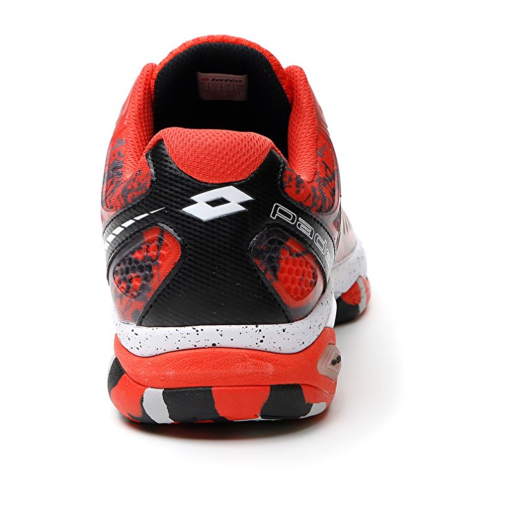 Padel Shoes Lotto Superrapida 200 IV Hombre Rojas Blancas Negras | JF857515G3