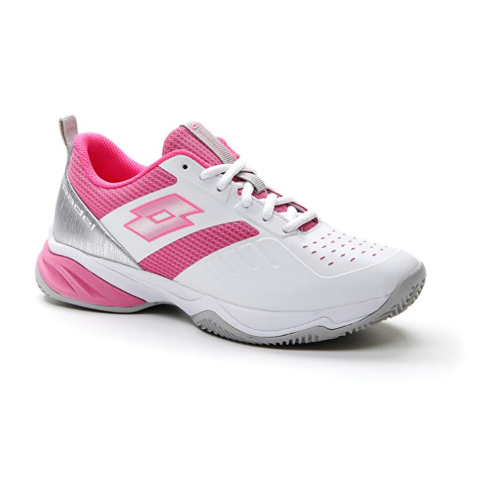 Padel Shoes Lotto Superrapida 400 IV W Mujer Blancas Coral | GD584828H8