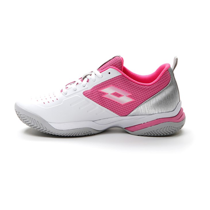 Padel Shoes Lotto Superrapida 400 IV W Mujer Blancas Coral | GD584828H8