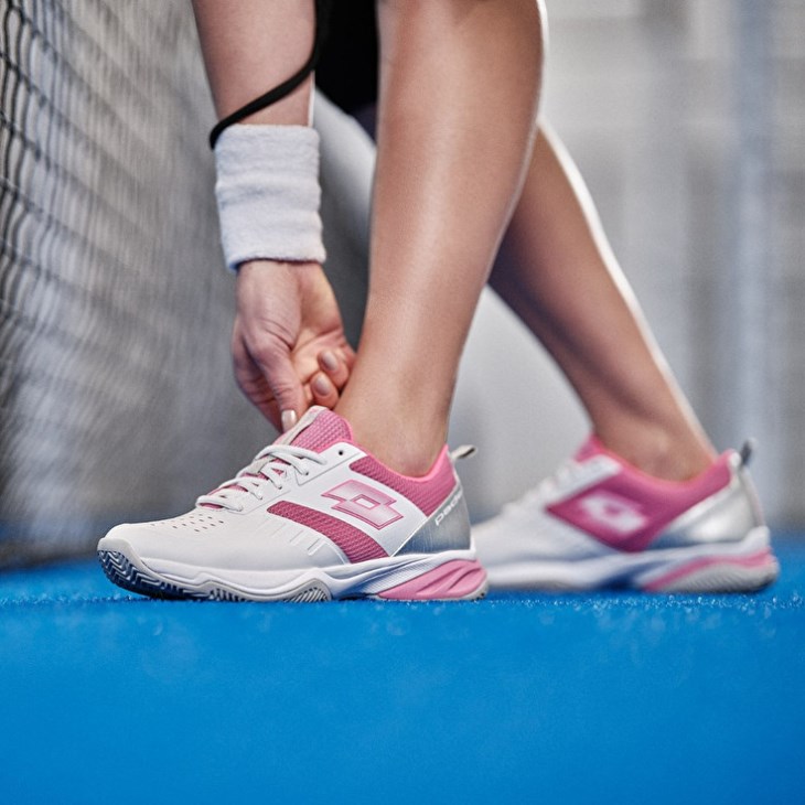 Padel Shoes Lotto Superrapida 400 IV W Mujer Blancas Coral | GD584828H8