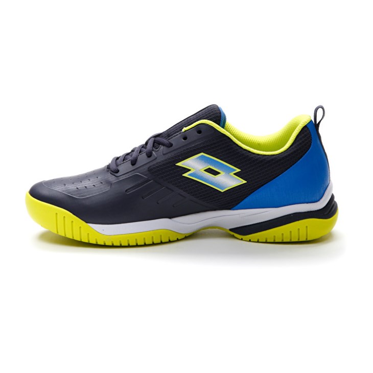 Padel Shoes Lotto Superrapida 400 V Hombre Azules Amarillo Azul Marino | CN292469B2
