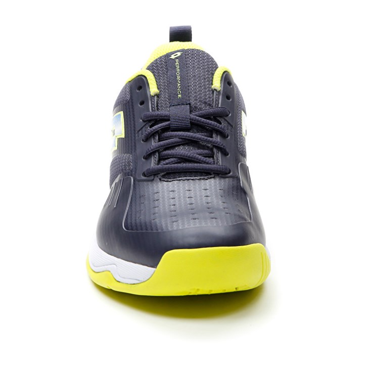 Padel Shoes Lotto Superrapida 400 V Hombre Azules Amarillo Azul Marino | CN292469B2