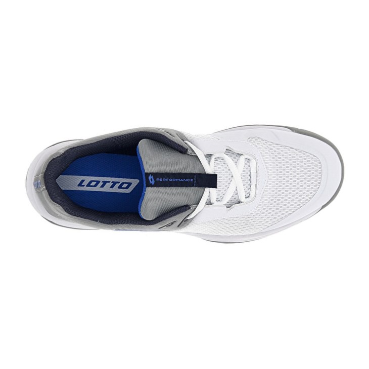 Padel Shoes Lotto Superrapida 600 Hombre Gris Blancas | PP356595V2