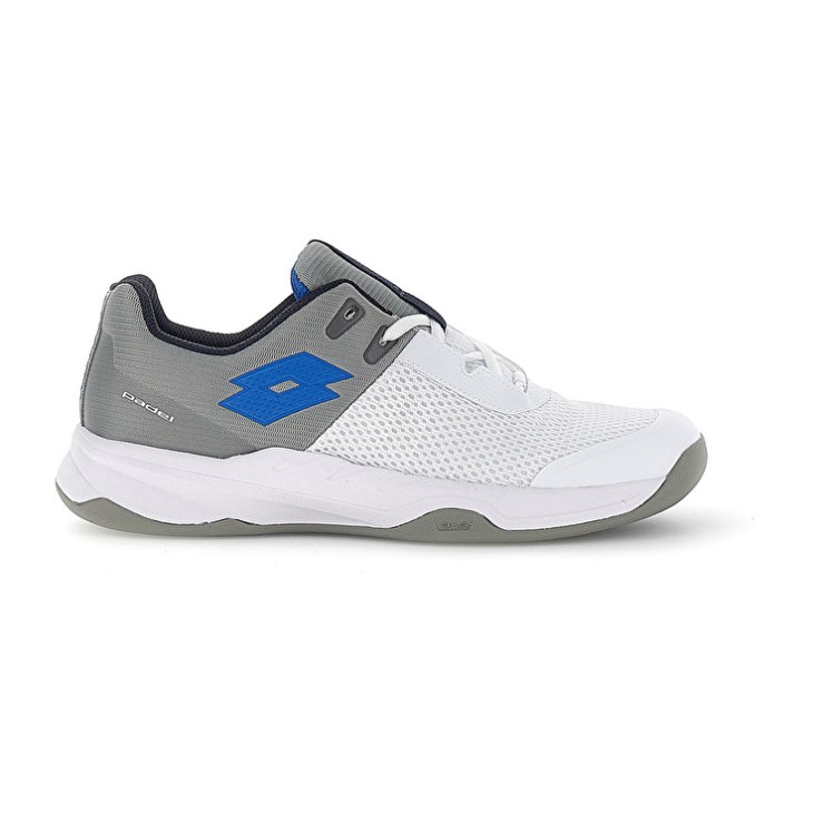 Padel Shoes Lotto Superrapida 600 Hombre Gris Blancas | PP356595V2