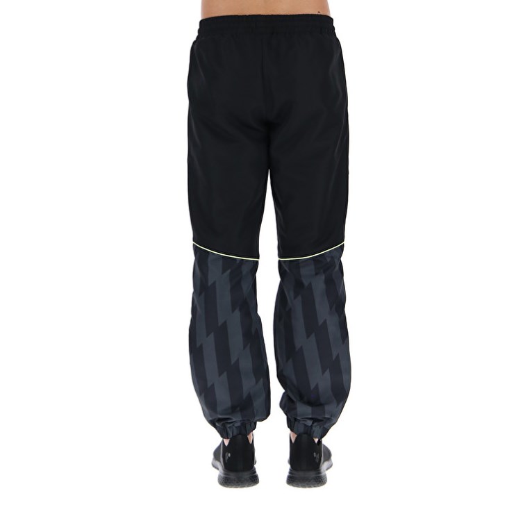 Pantalon Lotto Logo VI Sports DB Hombre Negras | JZ993279O3