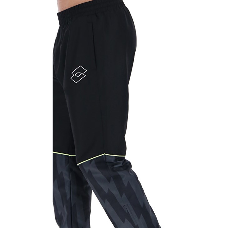 Pantalon Lotto Logo VI Sports DB Hombre Negras | JZ993279O3