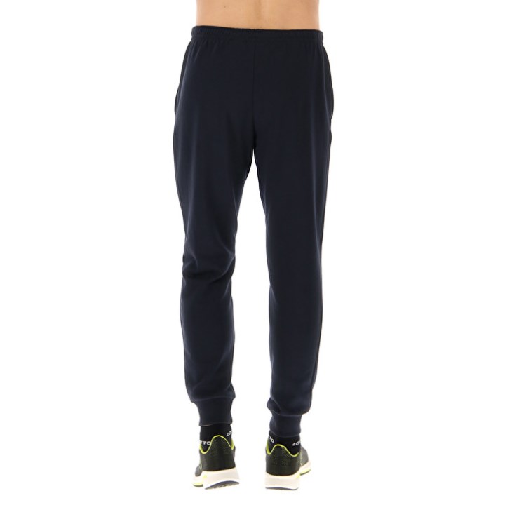 Pantalon Lotto Msc Cuff RIB Hombre Azul Marino Azules | NU797239N6