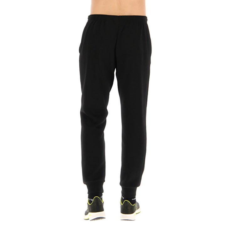 Pantalon Lotto Msc Cuff RIB Hombre Negras | YR505150D2