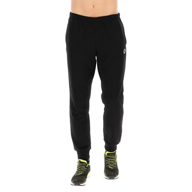 Pantalon Lotto Msc Cuff RIB Hombre Negras | YR505150D2
