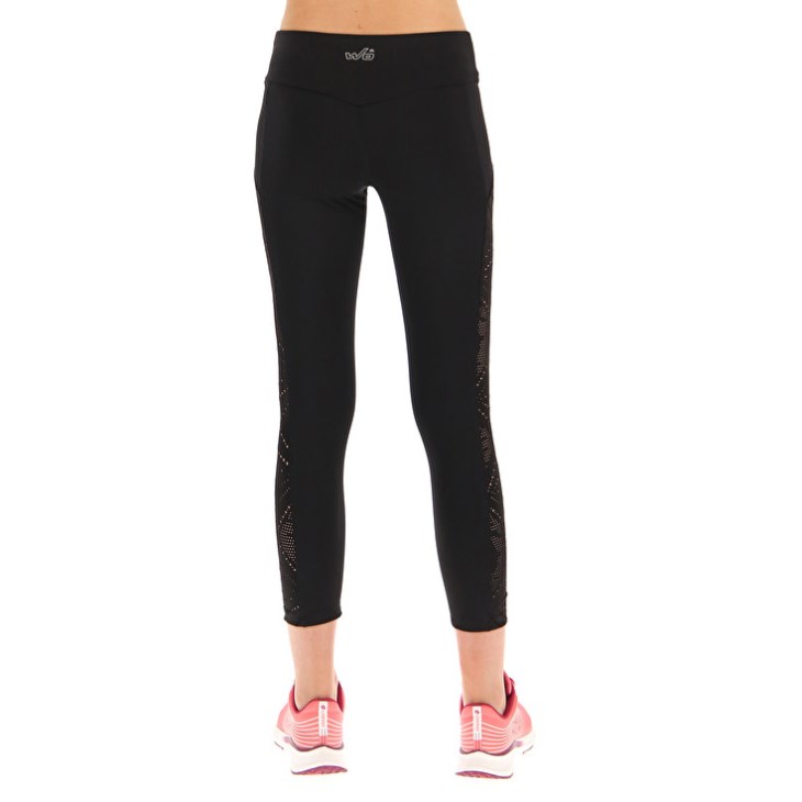 Pantalon Lotto Workout Capri W Mujer Negras | UM476677W7