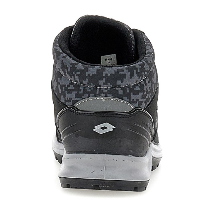 Safety Shoes Lotto Hit 200 Mid S3 ESD Hombre Negras | FD661726I3