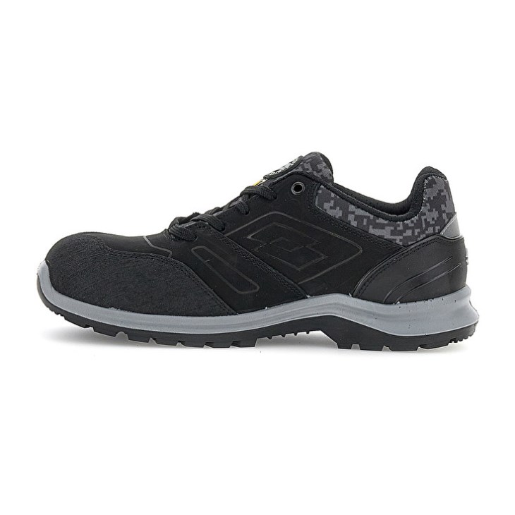Safety Shoes Lotto Hit 200 S3 ESD Hombre Negras | DT652485N9