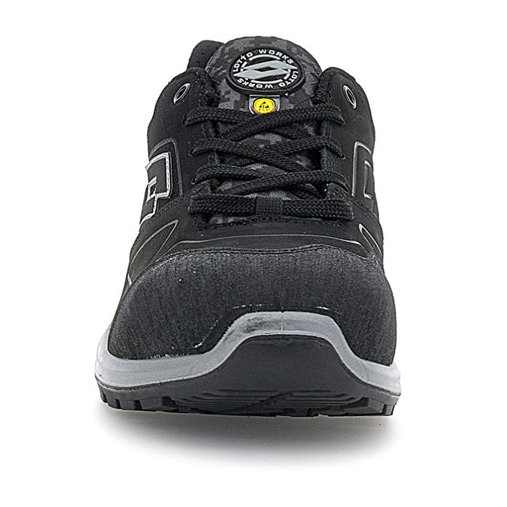 Safety Shoes Lotto Hit 200 S3 ESD Hombre Negras | DT652485N9