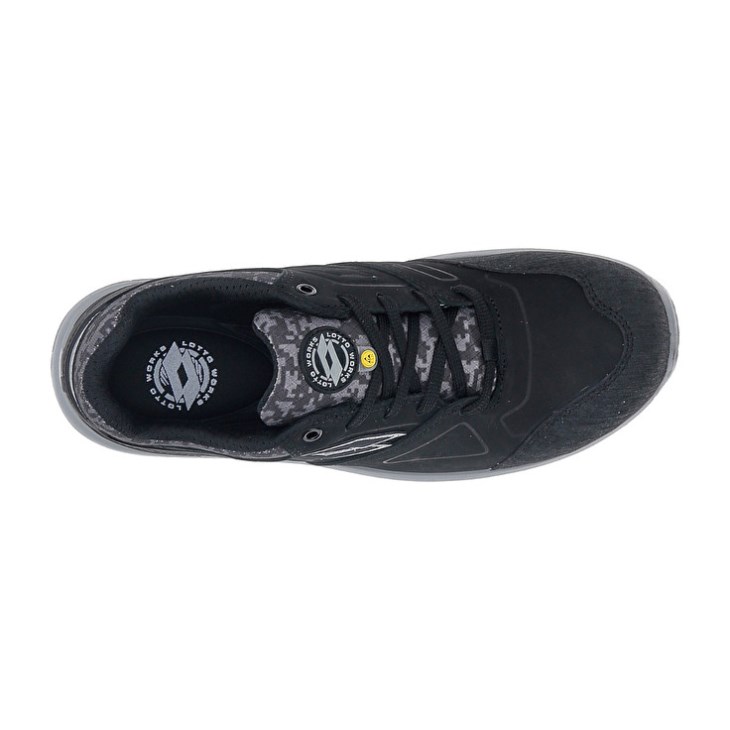 Safety Shoes Lotto Hit 200 S3 ESD Hombre Negras | DT652485N9