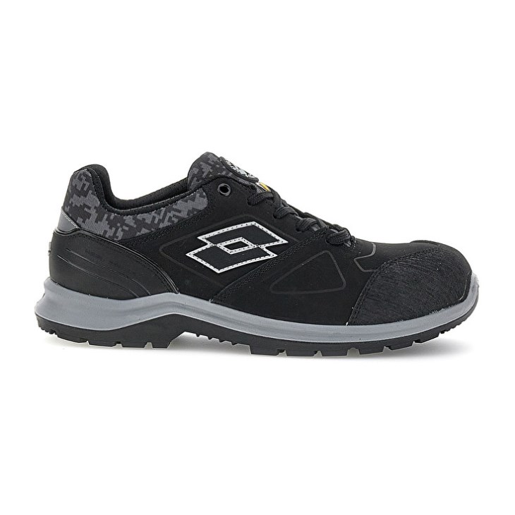 Safety Shoes Lotto Hit 200 S3 ESD Hombre Negras | DT652485N9