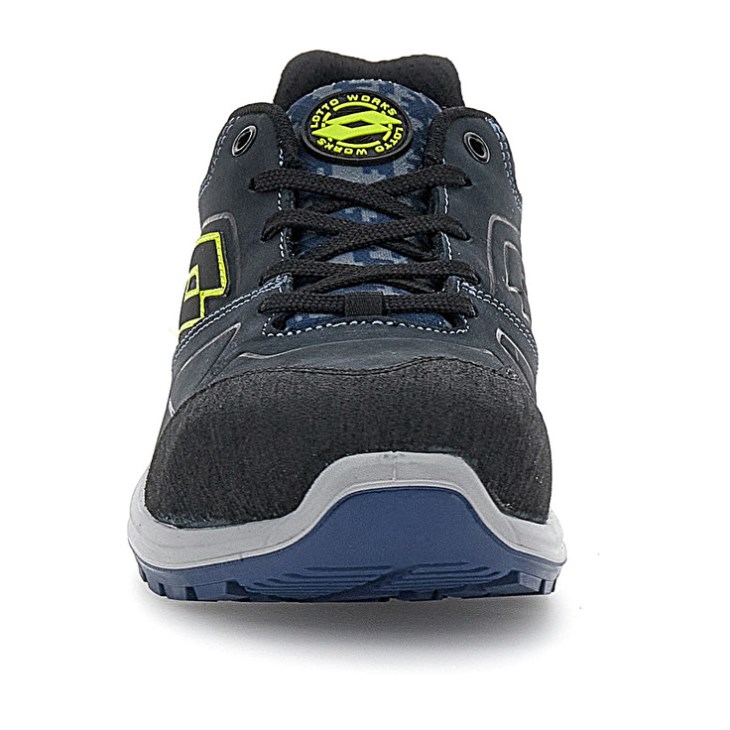 Safety Shoes Lotto Hit 200 S3 Hombre Azules Negras Verde | IO798349S0