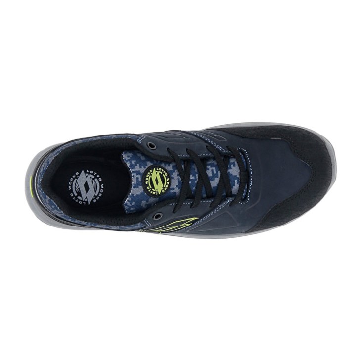 Safety Shoes Lotto Hit 200 S3 Hombre Azules Negras Verde | IO798349S0