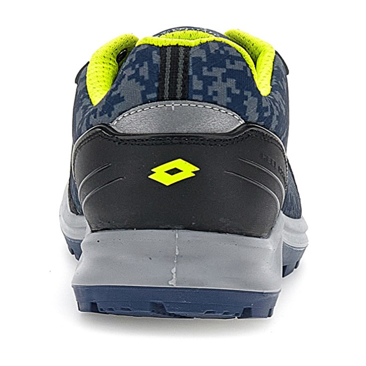Safety Shoes Lotto Hit 400 S1P Hombre Azules Verde Negras | NZ908270Z2