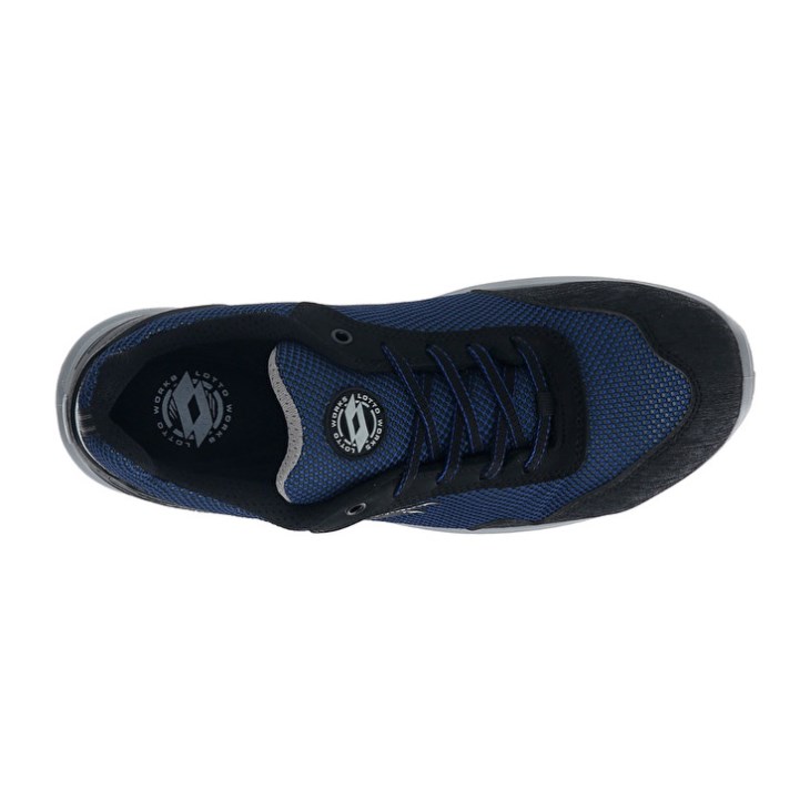Safety Shoes Lotto Hit 425 S1P Hombre Azules Plateadas | DV567966O7