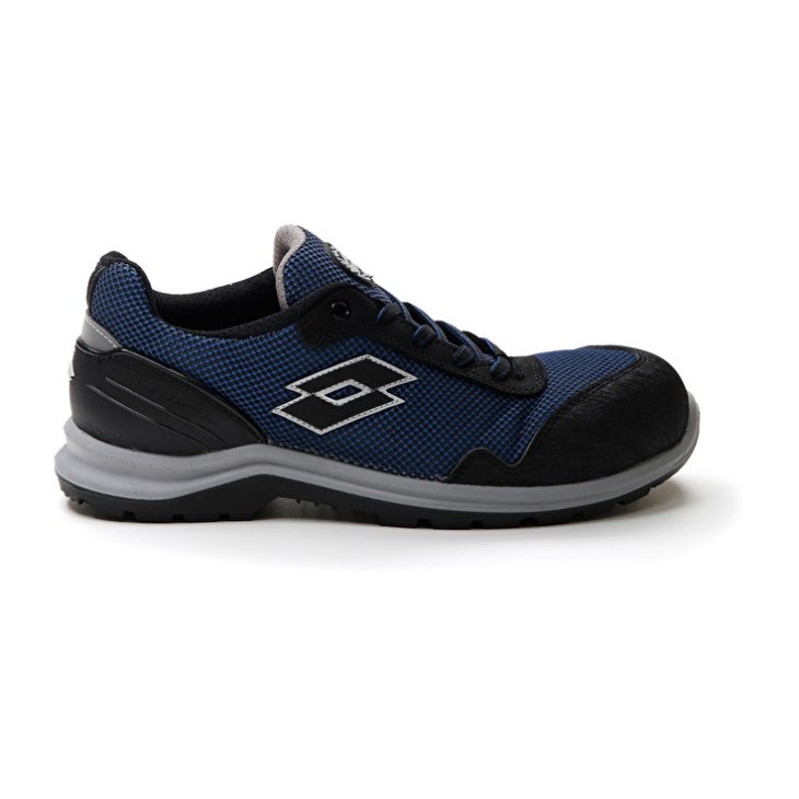 Safety Shoes Lotto Hit 425 S1P Hombre Azules Plateadas | DV567966O7