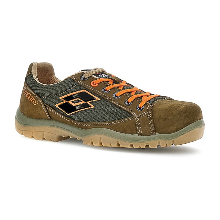 Safety Shoes Lotto Jump 500 Hombre Marrones | WT774477N6