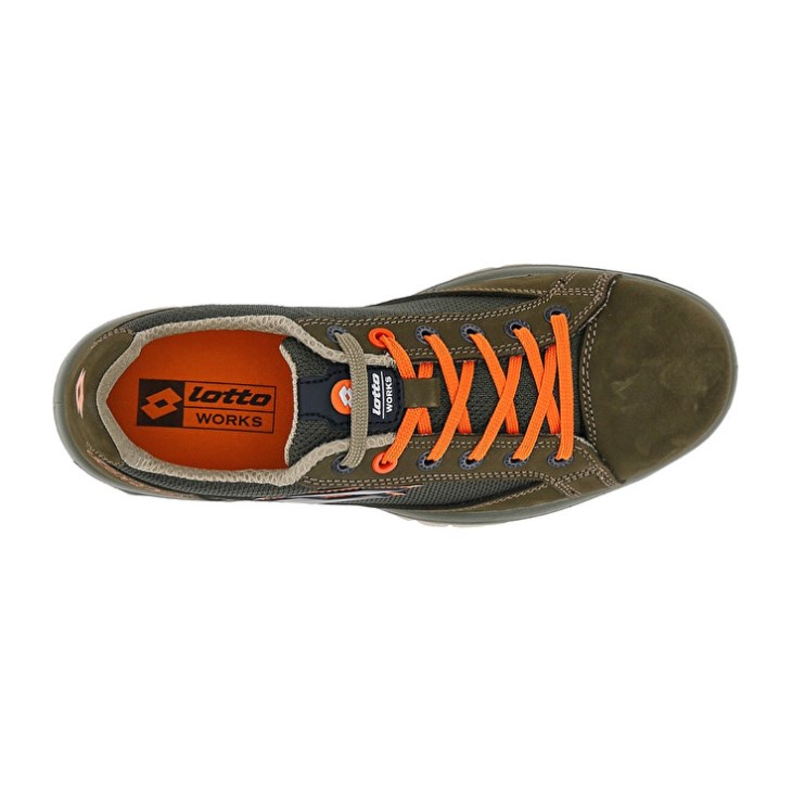Safety Shoes Lotto Jump 500 Hombre Marrones | WT774477N6