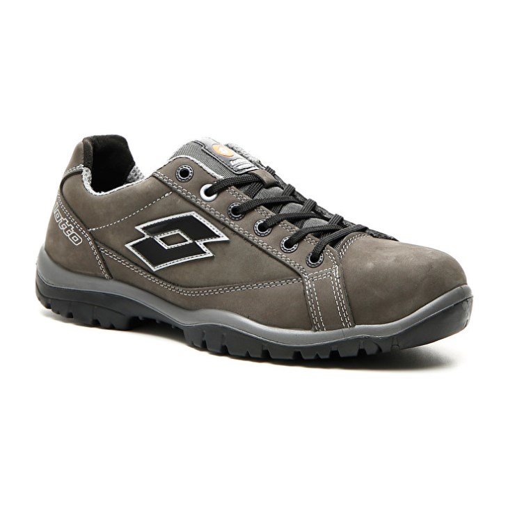 Safety Shoes Lotto Jump 750 S3 SRC Hombre Gris Oscuro Negras | PX720042I6