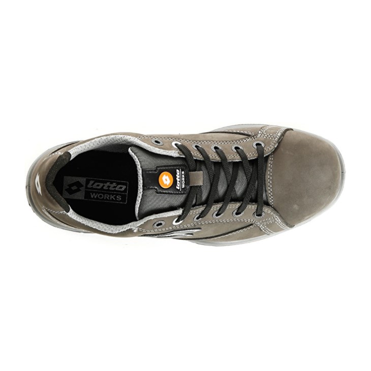 Safety Shoes Lotto Jump 750 S3 SRC Hombre Gris Oscuro Negras | PX720042I6