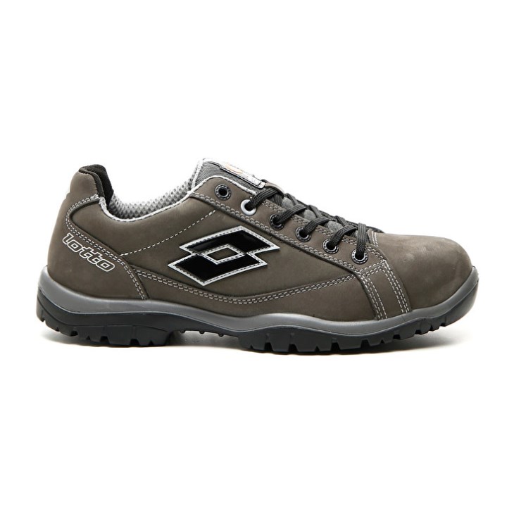 Safety Shoes Lotto Jump 750 S3 SRC Hombre Gris Oscuro Negras | PX720042I6