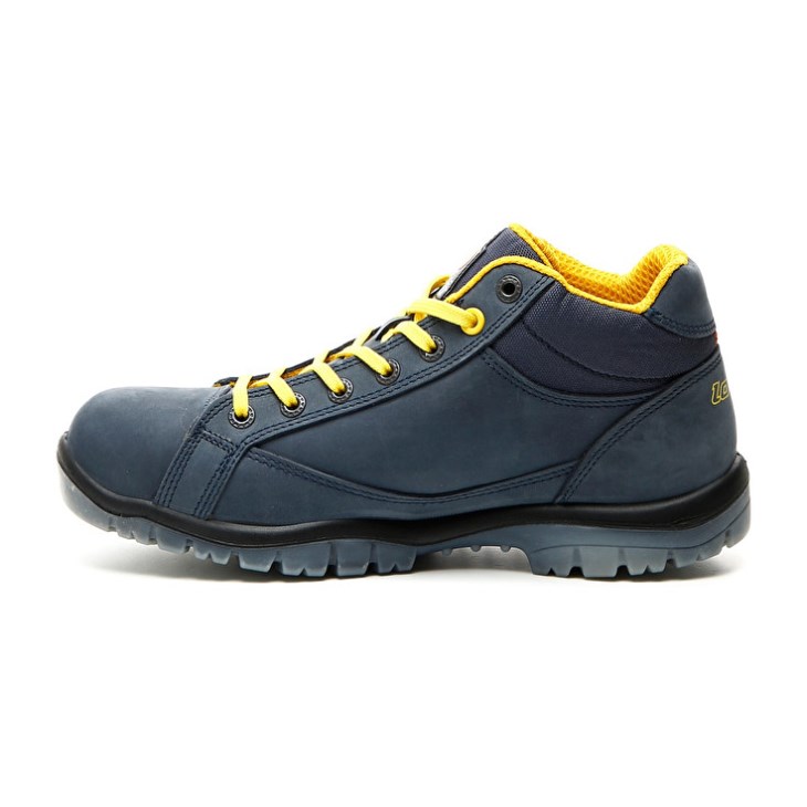 Safety Shoes Lotto Jump Mid 900 Hombre Gris Oscuro Amarillo | BJ101350X5