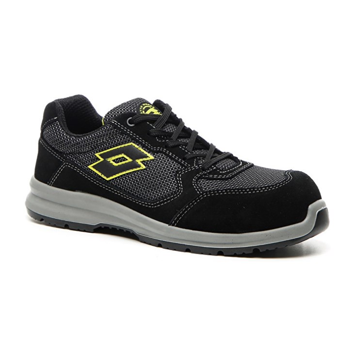 Safety Shoes Lotto Race 250 S1P SD Hombre Negras Verde | HQ313061Y1