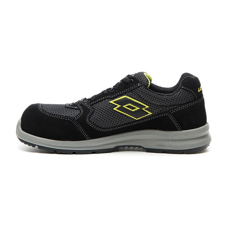 Safety Shoes Lotto Race 250 S1P SD Hombre Negras Verde | HQ313061Y1