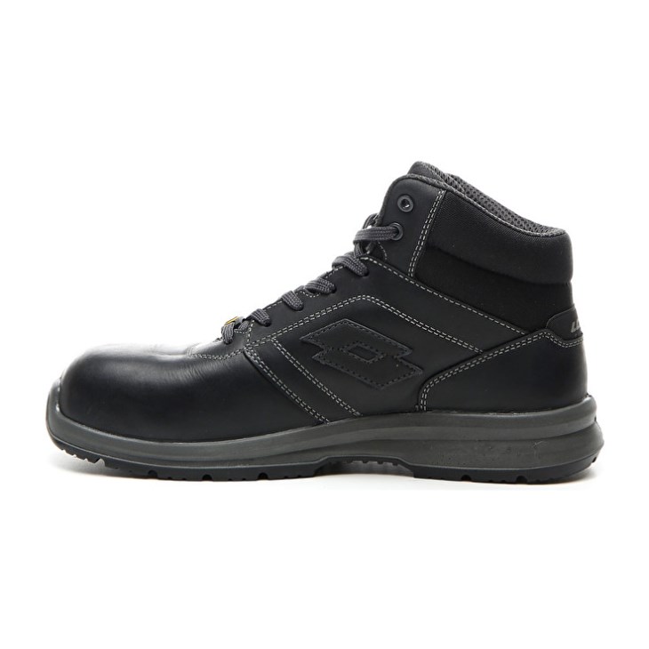 Safety Shoes Lotto Race 400 Mid ESD S3 CH Hombre Negras | TY488778K0