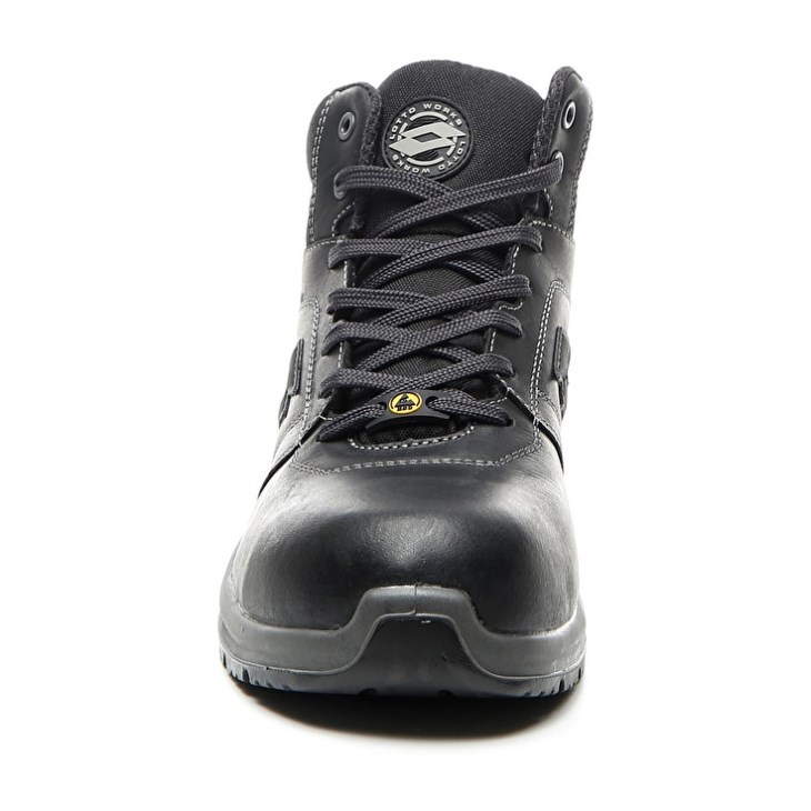Safety Shoes Lotto Race 400 Mid ESD S3 CH Hombre Negras | TY488778K0