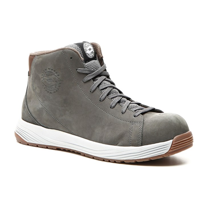 Safety Shoes Lotto Skate Mid S3 SRC Hombre Verde Oliva | YS729932G8