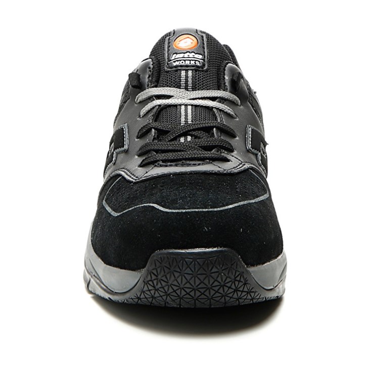 Safety Shoes Lotto Street S1P SRC Hombre Negras Plateadas | VK737123S6