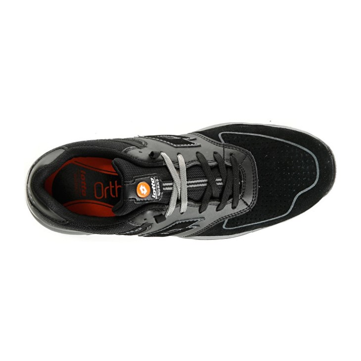Safety Shoes Lotto Street S1P SRC Hombre Negras Plateadas | VK737123S6