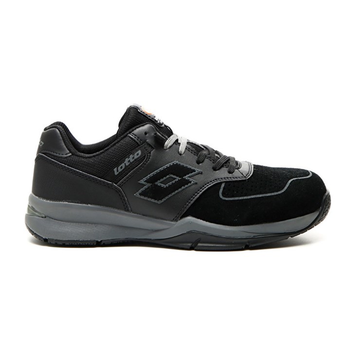 Safety Shoes Lotto Street S1P SRC Hombre Negras Plateadas | VK737123S6