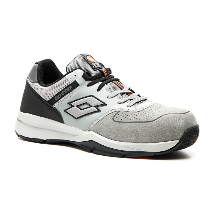 Safety Shoes Lotto Street S1P SRC Hombre Gris Plateadas | TL436513C5