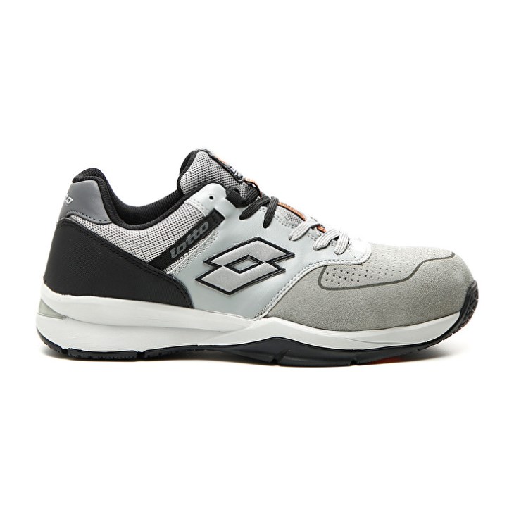 Safety Shoes Lotto Street S1P SRC Hombre Gris Plateadas | TL436513C5