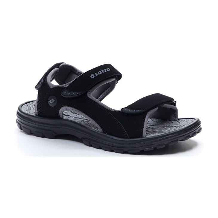 Sandalias Lotto Dakkar III Hombre Negras | OD267606B0