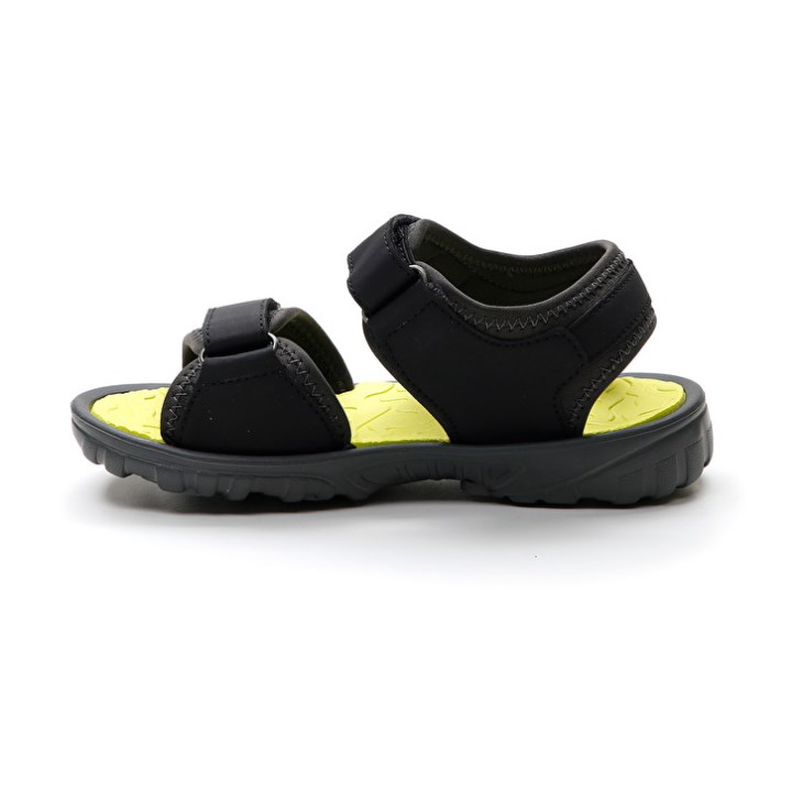 Sandalias Lotto Las Rochas 1 CL Niños Negras Amarillo | IA450715B6