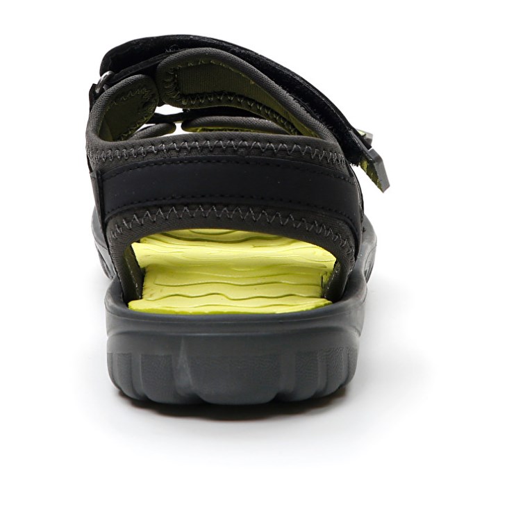 Sandalias Lotto Las Rochas 1 CL Niños Negras Amarillo | IA450715B6