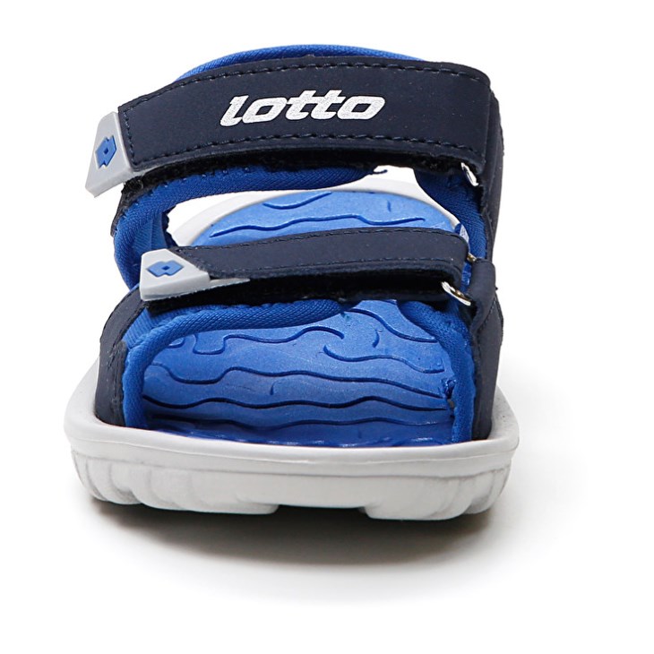 Sandalias Lotto Las Rochas IV INF Niños Azules Negras | KK751155T8