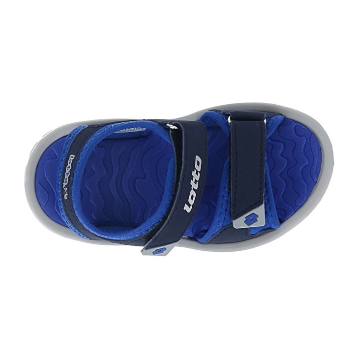 Sandalias Lotto Las Rochas IV INF Niños Azules Negras | KK751155T8